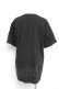 画像2: LISTEN FLAVOR / 包帯うさぎBIG Tシャツ  黒 Y-26-02-17-065-PU-TO-SZ-ZY (2)