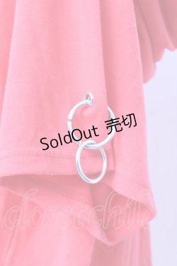 画像3: LISTEN FLAVOR / 黒猫袖リングパーカー F 赤 Y-26-02-17-070-PU-TO-SZ-ZY