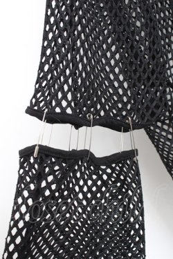 画像3: REFLEM / セパレートスリーブメッシュL/S Tee F ブラック Y-26-02-17-071-PU-TS-SZ-ZY