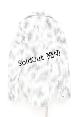 画像2: REFLEM / オーバームラ染めシャツ F グレー Y-26-02-17-073-PU-BL-SZ-ZY