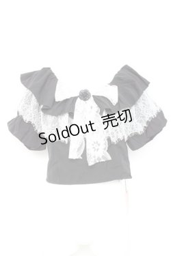 画像1: MARBLE / オフショルブラウス M-L 黒 Y-26-02-17-074-GO-BL-SZ-ZY