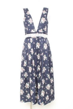 画像1: axes femme / 2023年福袋ワンピース F 紺 Y-26-02-17-078-AX-OP-SZ-ZY