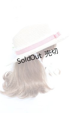 画像4: LOLITAその他 / いちごとマーガレットの麦わら帽子  ベージュ Y-26-02-17-009-LO-AC-SZ-ZY