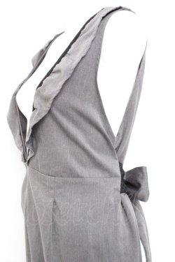 画像3: axes femme / Vフリルサロペット M グレー Y-26-02-17-082-AX-PA-SZ-ZY