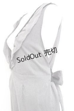 画像3: axes femme / Vフリルサロペット M グレー Y-26-02-17-082-AX-PA-SZ-ZY