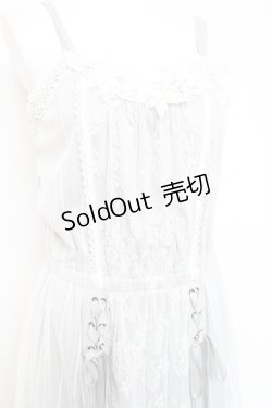 画像3: axes femme / レース×チュールキャミワンピース M グレー Y-26-02-17-090-AX-OP-SZ-ZY