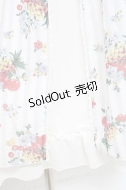 画像4: axes femme / フルーツ柄キャミワンピース M オフ Y-26-02-17-095-AX-OP-SZ-ZY