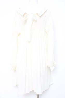 画像2: axes femme / シフォンロングシャツ  生成り Y-26-02-17-102-AX-TO-SZ-ZY