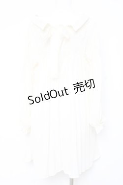 画像2: axes femme / シフォンロングシャツ  生成り Y-26-02-17-102-AX-TO-SZ-ZY