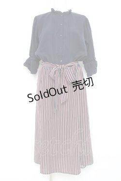 画像1: axes femme / ブラウスドッキングワンピース M 紺 Y-26-02-17-103-AX-OP-SZ-ZY