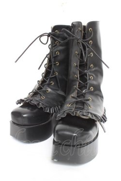 画像1: ALICE and the PIRATES / Evelyn 2 Wayシューズ M 黒 Y-26-02-17-011-PA-SH-SZ-ZY