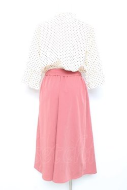 画像2: axes femme / ブラウスドッキングワンピース M ピンク Y-26-02-17-104-AX-OP-SZ-ZY