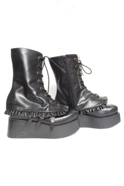 画像4: ALICE and the PIRATES / Evelyn 2 Wayシューズ M 黒 Y-26-02-17-011-PA-SH-SZ-ZY