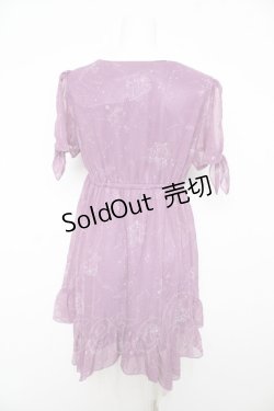 画像2: axes femme / 星座シフォンチュニック  パープル Y-26-02-17-127-AX-OP-SZ-ZY