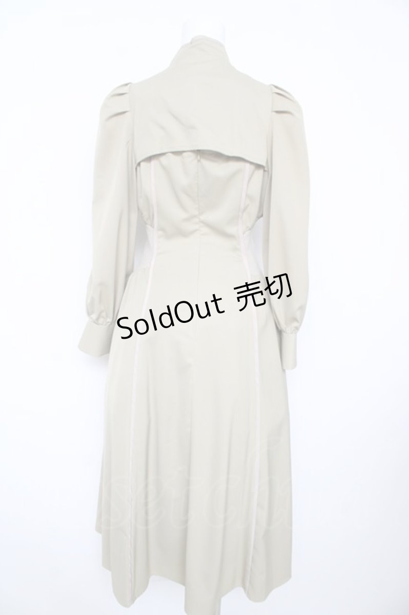 画像2: axes femme POETIQUE / デコルテ開きラインワンピース M グリーン Y-26-02-17-130-AX-OP-SZ-ZI (2)