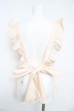 画像2: axes femme kawaii / クラシックベリー刺繍エプロン M 生成り Y-26-02-17-140-AX-OP-SZ-ZI (2)