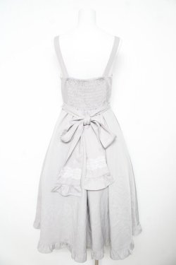 画像2: Chalmiere / シュエットジャンパースカート M グレー Y-26-02-17-144-LO-OP-SZ-ZY