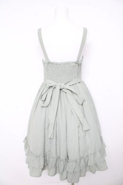 画像2: axes femme kawaii / リナズジャンパースカート M グリーン Y-26-02-17-147-AX-OP-SZ-ZY