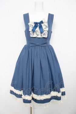 画像1: axes femme kawaii / オリビアジャンパースカート M ブルー Y-26-02-17-149-AX-OP-SZ-ZY
