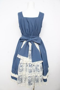 画像2: axes femme kawaii / オリビアジャンパースカート M ブルー Y-26-02-17-149-AX-OP-SZ-ZY