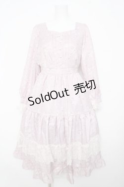 画像1: axes femme / SAKURAティアードワンピース  ピンク Y-26-02-17-151-AX-OP-SZ-ZY