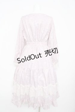 画像2: axes femme / SAKURAティアードワンピース  ピンク Y-26-02-17-151-AX-OP-SZ-ZY