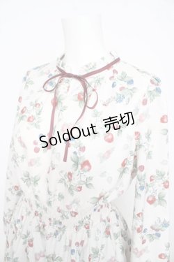 画像3: axes femme / ベリー柄ロングワンピース F 白 Y-26-02-17-153-AX-OP-SZ-ZY