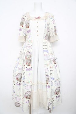 画像1: axes femme kawaii / 10thアニバーサリーワンピース M 生成り Y-26-02-17-154-AX-OP-SZ-ZY