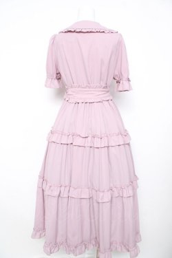 画像2: axes femme kawaii / ロマンティックフリルワンピース M ピンク Y-26-02-17-156-AX-OP-SZ-ZY