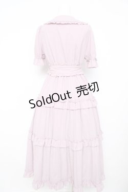 画像2: axes femme kawaii / ロマンティックフリルワンピース M ピンク Y-26-02-17-156-AX-OP-SZ-ZI