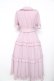 画像2: axes femme kawaii / ロマンティックフリルワンピース M ピンク Y-26-02-17-156-AX-OP-SZ-ZY (2)