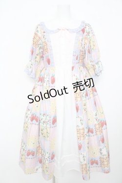 画像1: axes femme kawaii / ハピネスベリーワンピース M ラベンダー Y-26-02-17-157-AX-OP-SZ-ZY