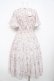 画像2: axes femme / レーヌローズ柄ワンピース M ピンク Y-26-02-17-158-AX-OP-SZ-ZY (2)