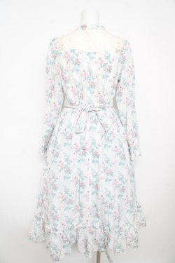 画像2: Kurumi Collaboration / KRハナジゴスリーブワンピース M 中白 Y-26-02-17-163-LO-OP-SZ-ZY