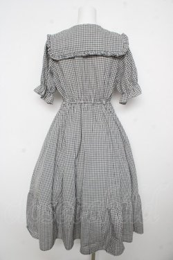 画像2: m petit by misako / AM*ギンガムCHKワンピース M 中灰 Y-26-02-17-168-LO-OP-SZ-ZY