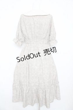 画像2: m petit by misako / NINA’Sコラボトワルドジュイワンピース M ベージュ Y-26-02-17-169-LO-OP-SZ-ZY