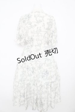 画像2: m petit by misako / TT*AMトワルドジュイワンピース M 淡緑 Y-26-02-17-172-LO-OP-SZ-ZY