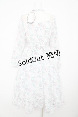 画像2: Kurumi Collaboration / KRハナジゴスリーブワンピース M 中白 Y-26-02-17-173-LO-OP-SZ-ZI