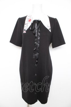 画像1: MILK / アリスワンピース/Disneyコラボ  黒 Y-26-02-17-176-ML-OP-SZ-ZY