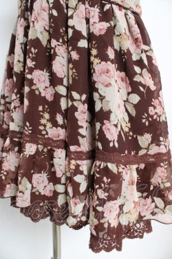 画像4: LIZ LISA / ローズシフォンキャミワンピース 0 ブラウン Y-26-02-17-178-LO-OP-SZ-ZY