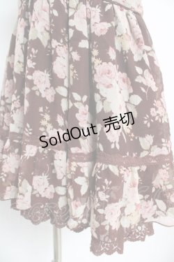 画像4: LIZ LISA / ローズシフォンキャミワンピース 0 ブラウン Y-26-02-17-178-LO-OP-SZ-ZY