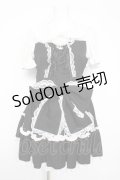 Ank Rouge / プリンセスおりぼんワンピース M 黒 Y-26-02-17-179-CA-OP-SZ-ZY