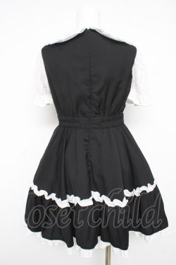 画像2: Ank Rouge / プリンセスおりぼんワンピース M 黒 Y-26-02-17-179-CA-OP-SZ-ZY