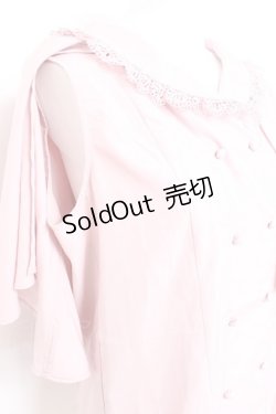 画像3: axes femme / ケープ風ブラウス M ピンク Y-26-02-17-014-AX-BL-SZ-ZS