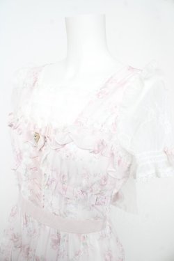 画像3: LIZ LISA / ローズリボンシフォンワンピース 0 ピンク Y-26-02-17-184-LO-OP-SZ-ZY