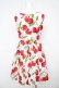 画像2: MILK / タランチェリードレス  ホワイト×レッド Y-26-02-17-185-ML-OP-SZ-ZY (2)