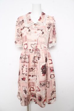 画像1: MILK / サロンワンピース  ピンク Y-26-02-17-186-ML-OP-SZ-ZY