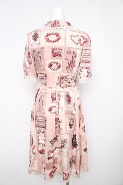 画像2: MILK / サロンワンピース  ピンク Y-26-02-17-186-ML-OP-SZ-ZY