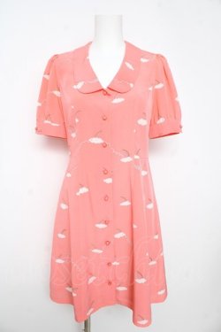 画像1: MILK / Over theレインボードレス  サンセットピンク Y-26-02-17-187-ML-OP-SZ-ZY