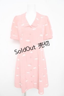 画像1: MILK / Over theレインボードレス  サンセットピンク Y-26-02-17-187-ML-OP-SZ-ZY